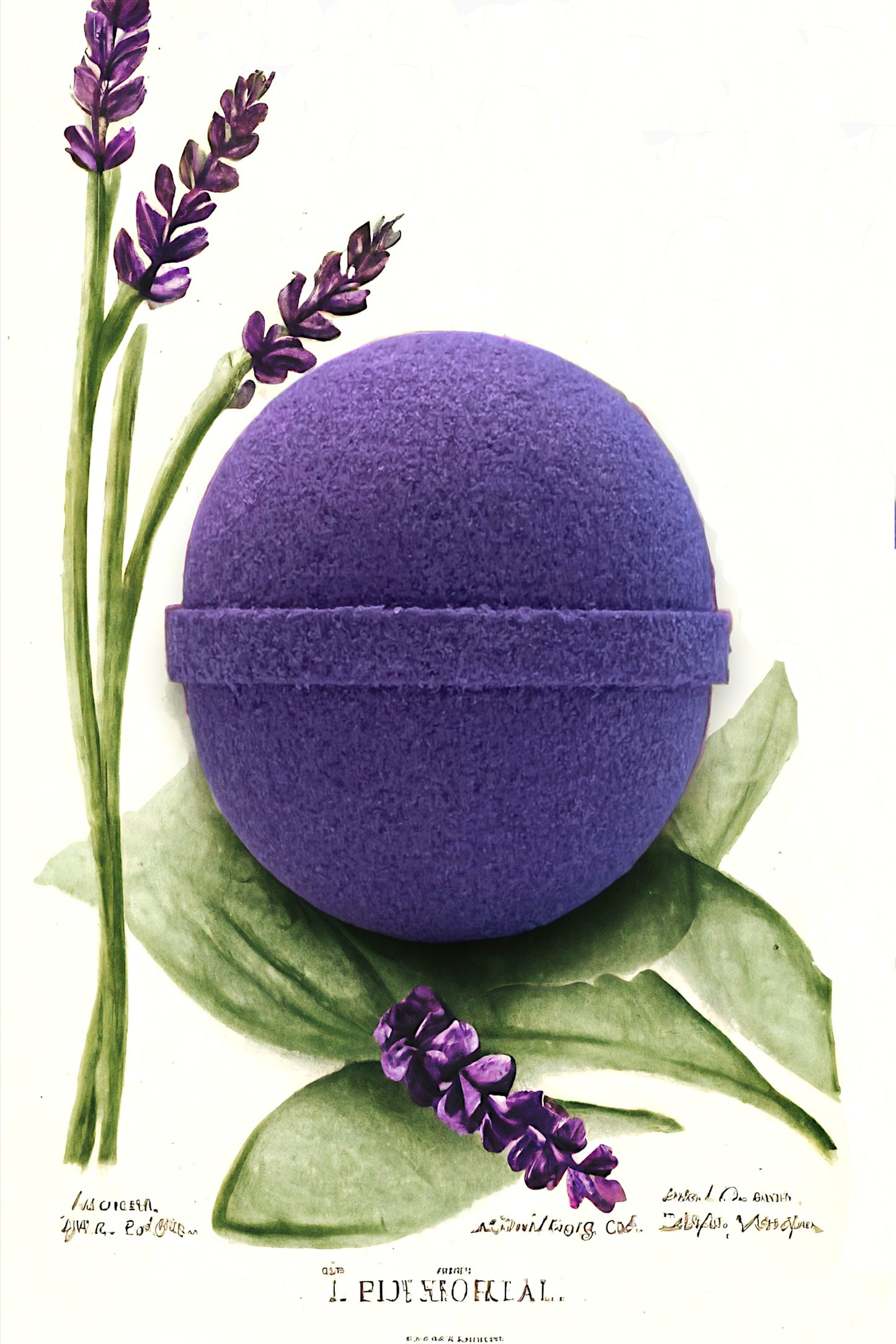 Lavender Bliss Purple Cocoa Butter Bath Bomb